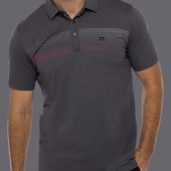 NWT Travis Mathew Jungle Expedition Gray Golf Polo Size XXL - Picture 2 of 3